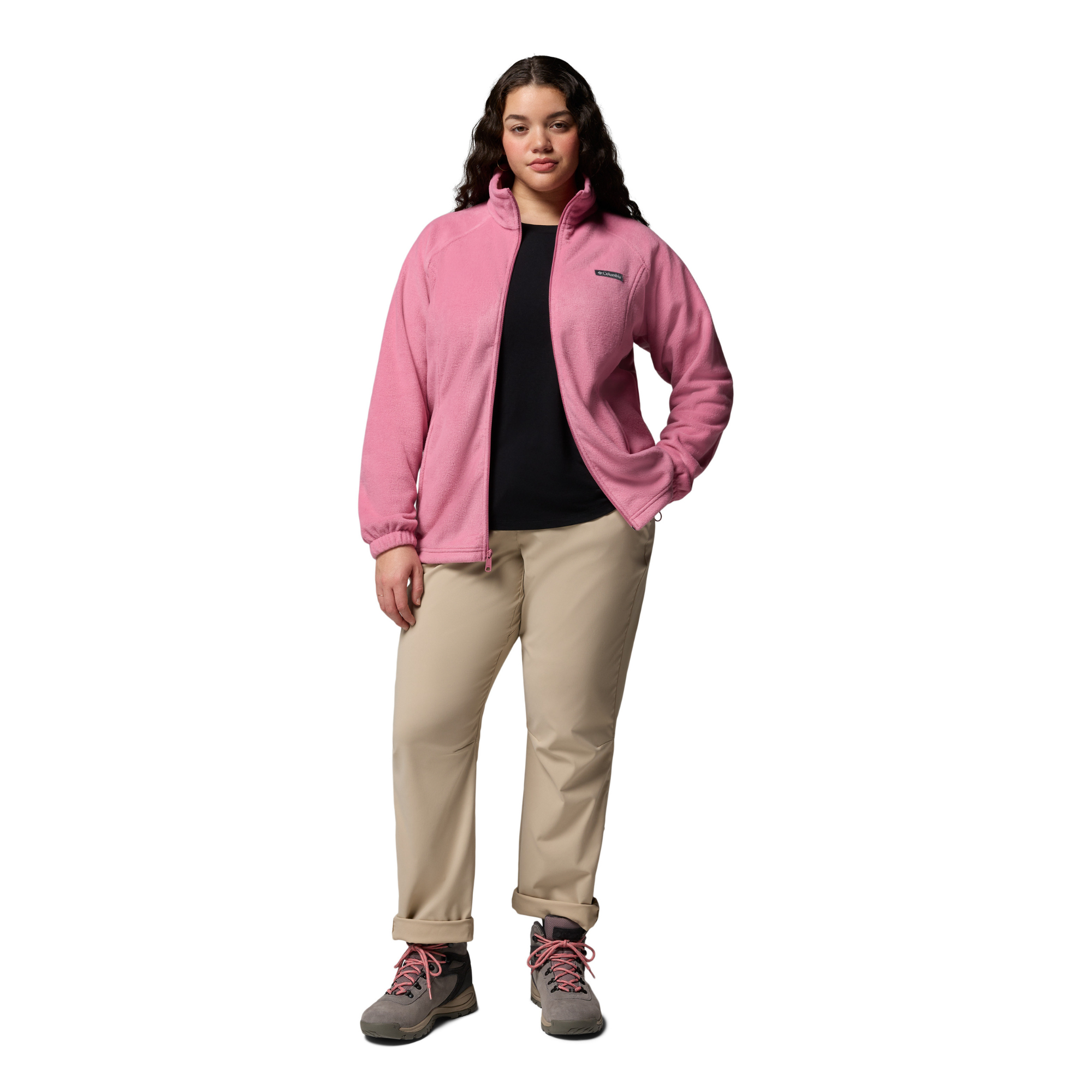 Columbia Women's Benton Springs Full Zip Fleece (Rosette)