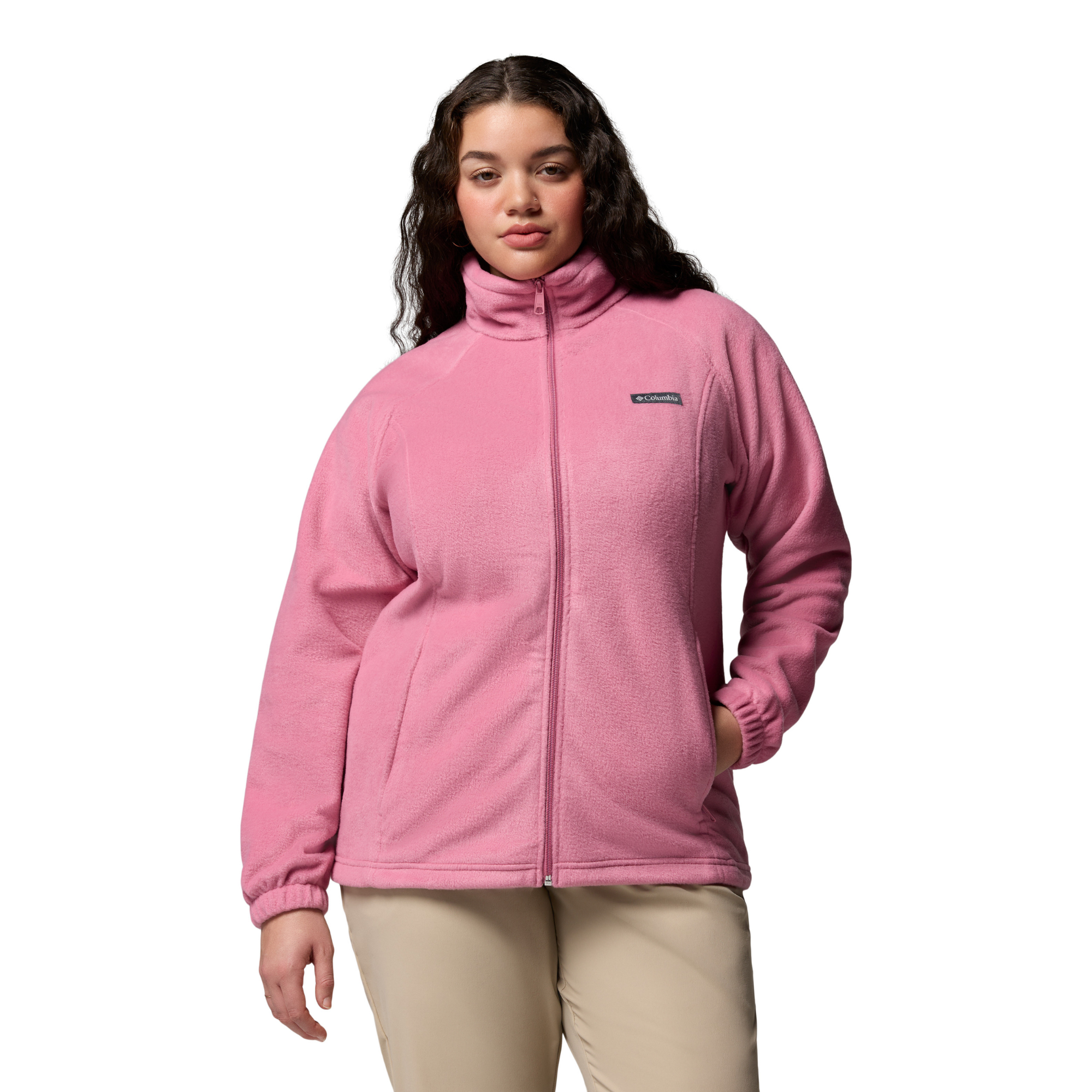 Columbia Women's Benton Springs Full Zip Fleece (Rosette)