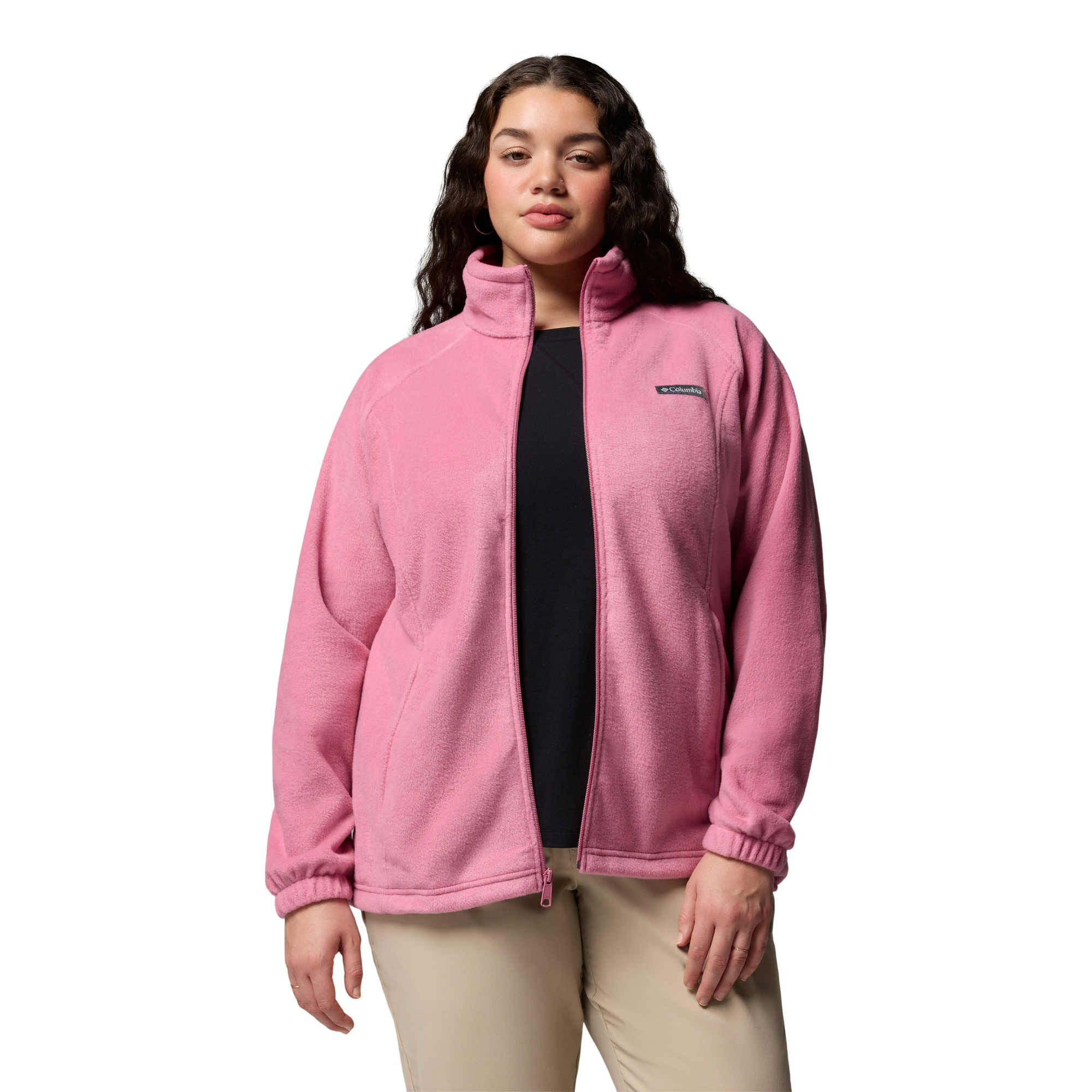Columbia Women's Benton Springs Full Zip Fleece (Rosette)