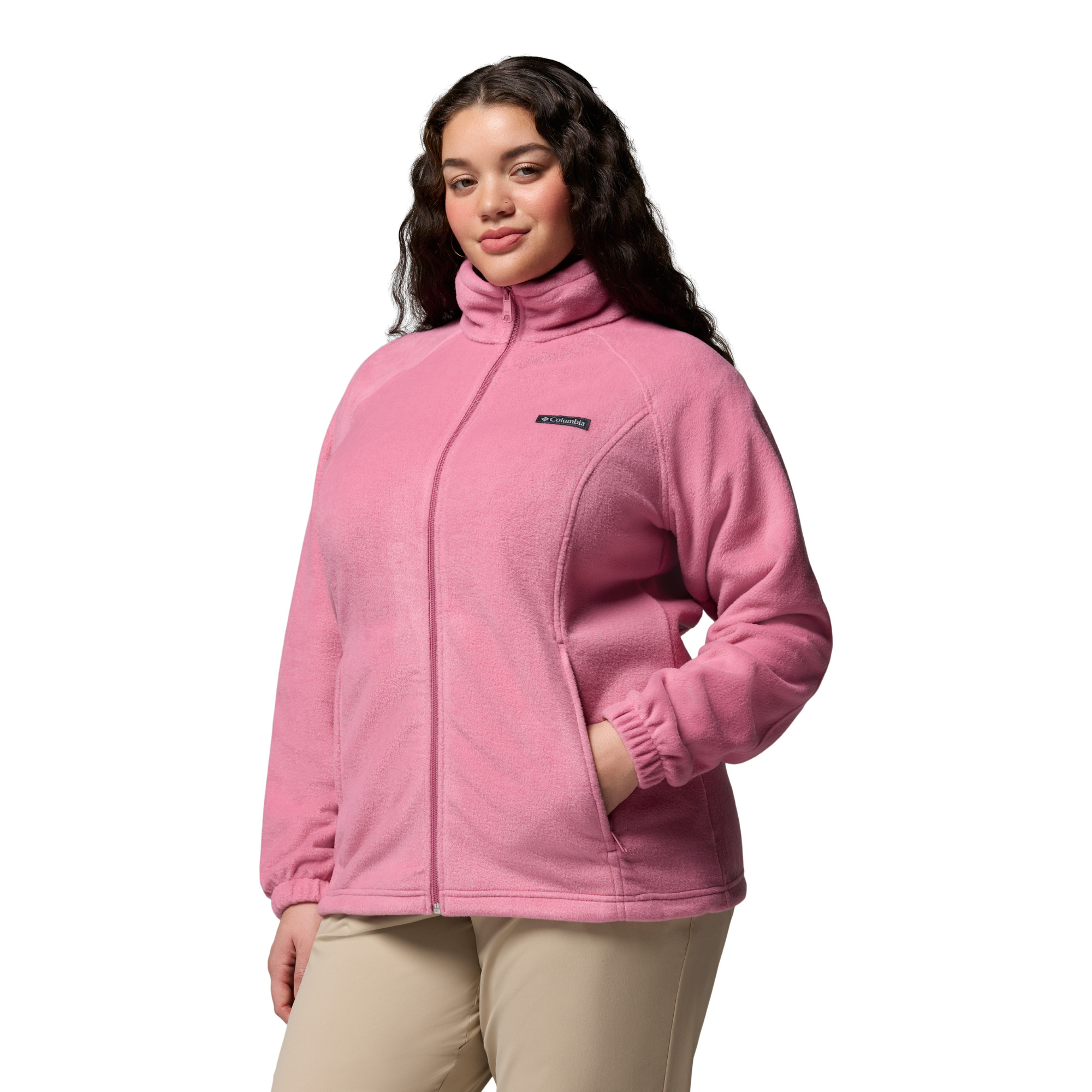 Columbia Women's Benton Springs Full Zip Fleece (Rosette)