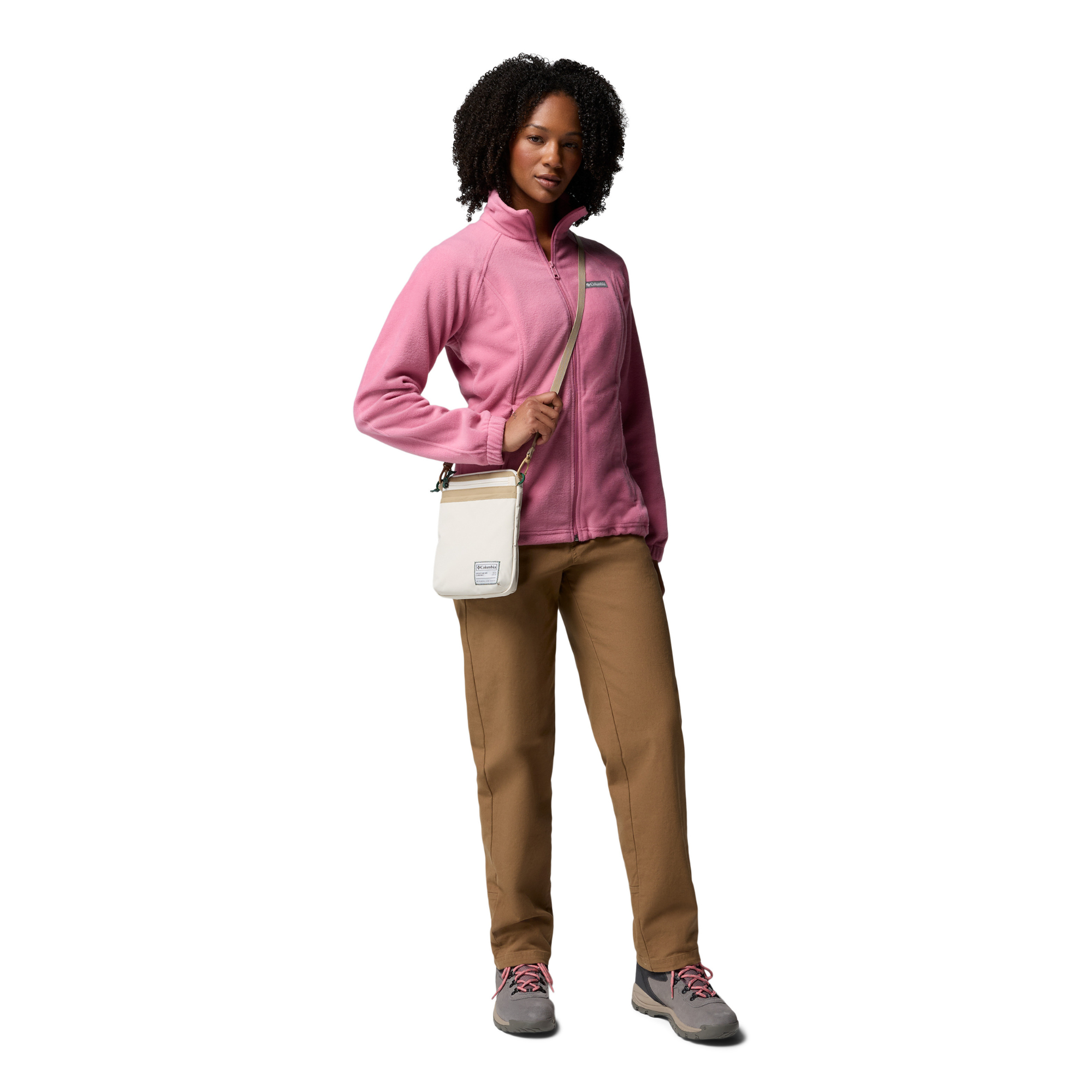 Columbia Women's Benton Springs Full Zip Fleece (Rosette)