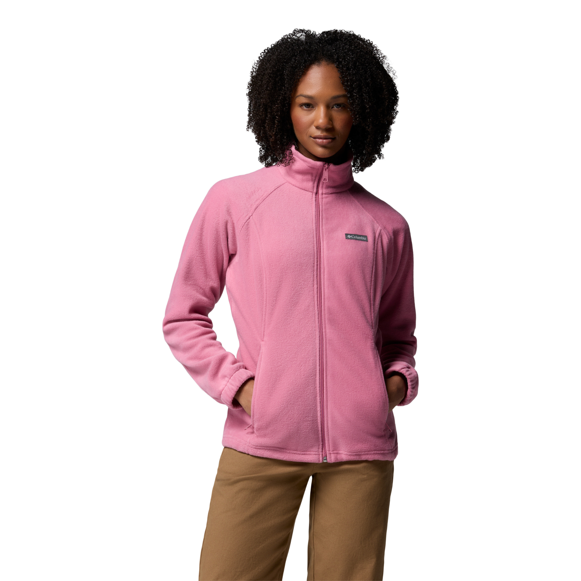 Columbia Women's Benton Springs Full Zip Fleece (Rosette)