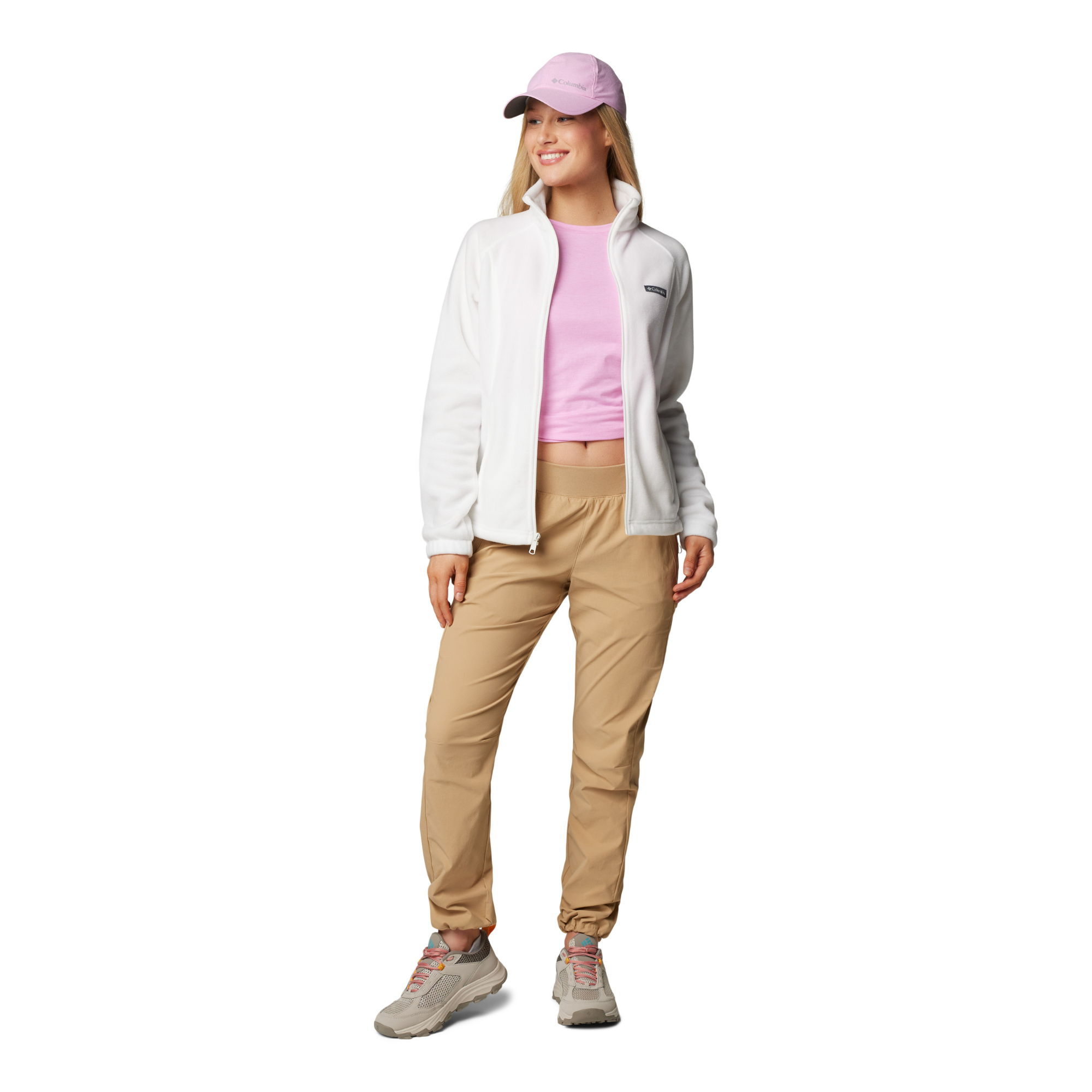 Columbia Women's Benton Springs Full Zip Fleece (Sea Salt)