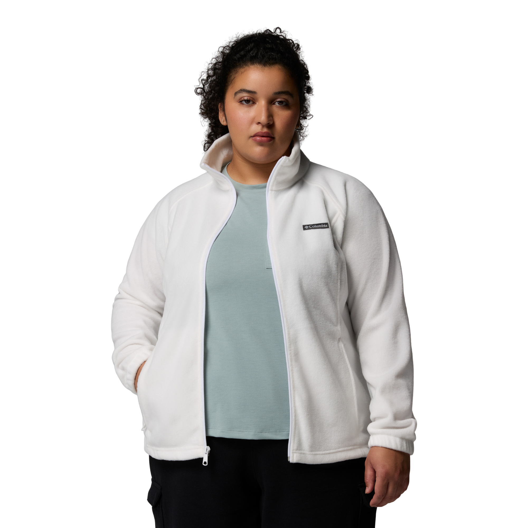 Columbia Women's Benton Springs Full Zip Fleece (Sea Salt)