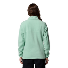 Load image into Gallery viewer, Columbia Women's Benton Springs Half Snap Fleece Top (New Mint/Rain Forest)