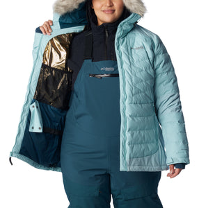 Columbia Women's Bird Mountain II Insulated Ski Jacket (Aqua Haze)
