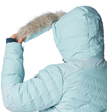 Load image into Gallery viewer, Columbia Women&#39;s Bird Mountain II Insulated Ski Jacket (Aqua Haze)
