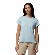 Load image into Gallery viewer, Columbia Women's BlueVista Hill Short Sleeve Technical Tee (Marine Light Heather)