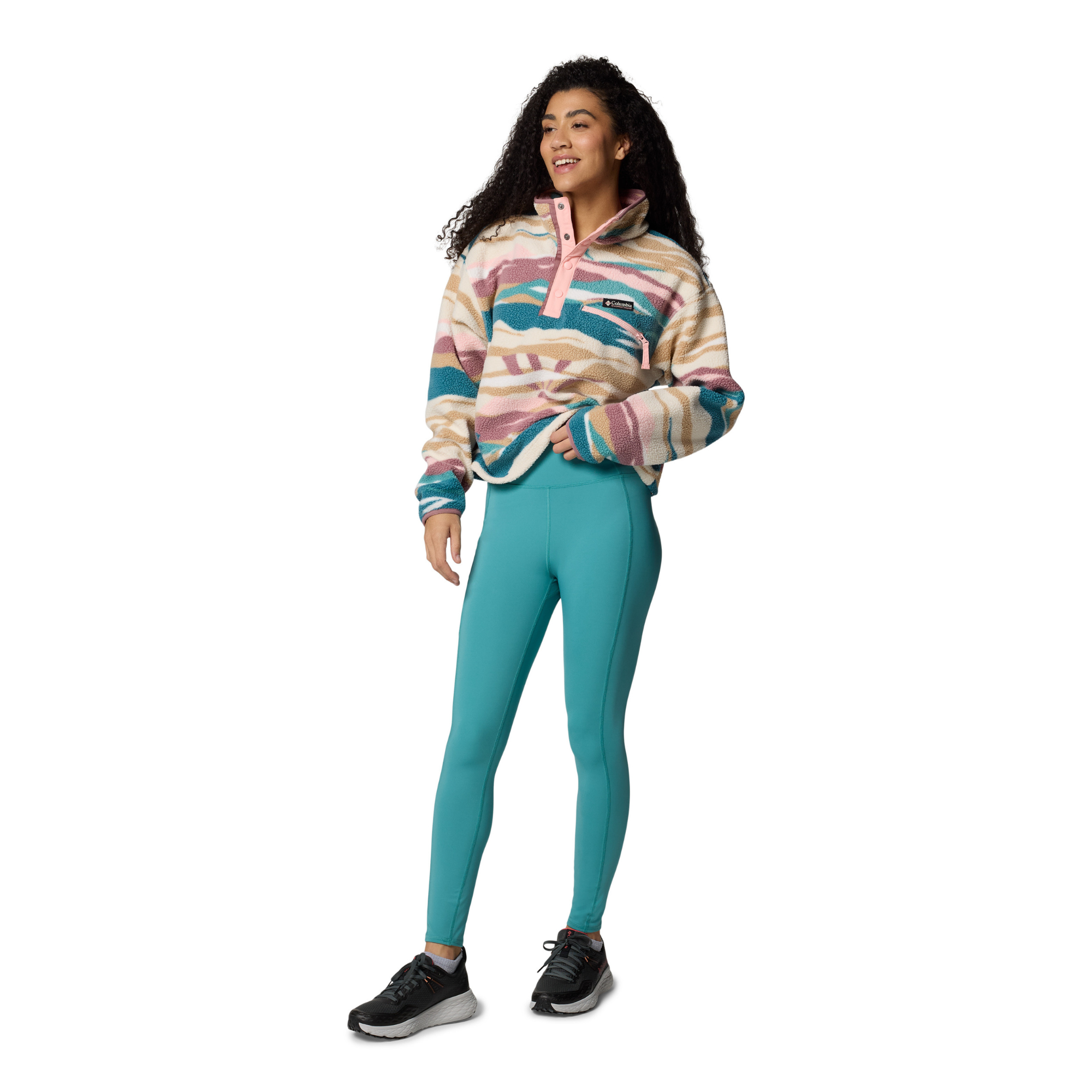 Columbia Women's Boundless Trek Leggings (Teal)