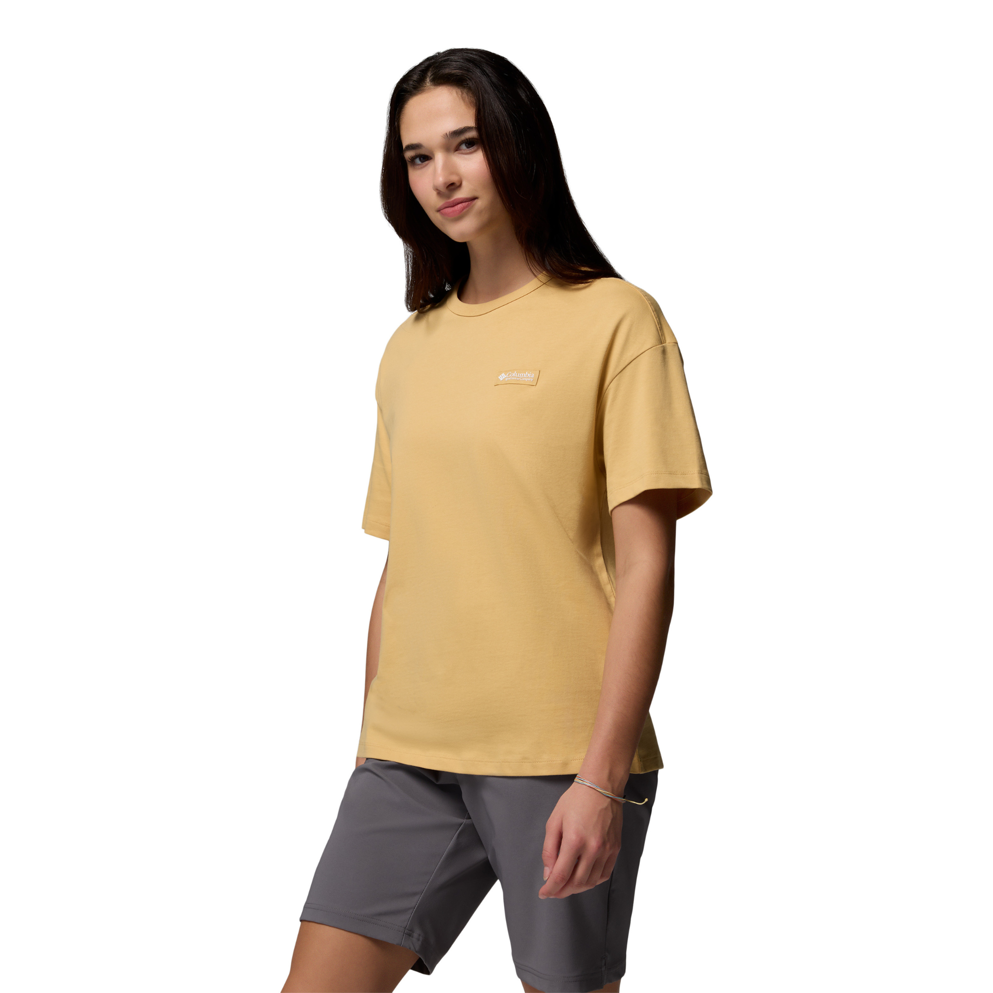 Columbia Women's CSC Heavyweight Short Sleeve Tee (Sand Dune)
