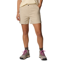 Load image into Gallery viewer, Columbia Women's Cedar Crest Shorts (5in)(Ancient Fossil)