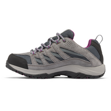 Load image into Gallery viewer, Columbia Women's Crestwood II Waterproof Trail Shoes (Graphite/Wild Iris)