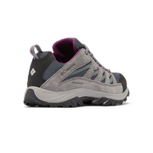 Load image into Gallery viewer, Columbia Women's Crestwood II Waterproof Trail Shoes (Graphite/Wild Iris)
