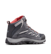 Load image into Gallery viewer, Columbia Women's Crestwood Waterproof Mid Trail Boots (Graphite/Daredevil)