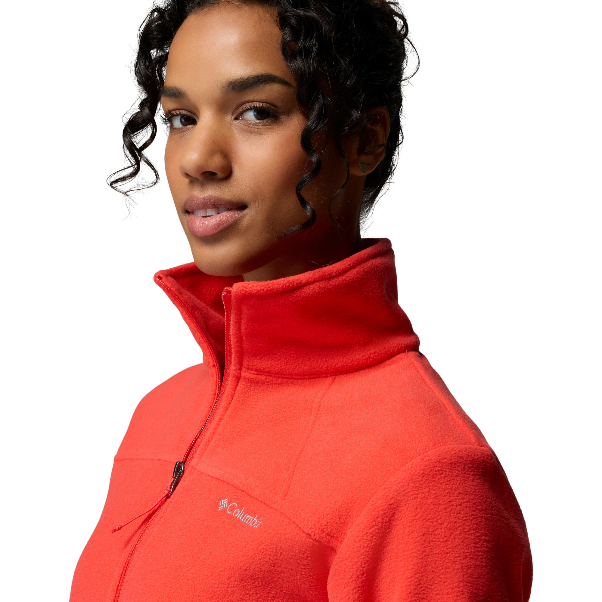 Columbia Women's Fast Trek II Full Zip Fleece (Poppy Red)