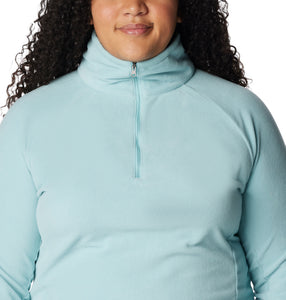 Columbia Women's Glacial IV Half Zip Fleece (Aqua Haze)
