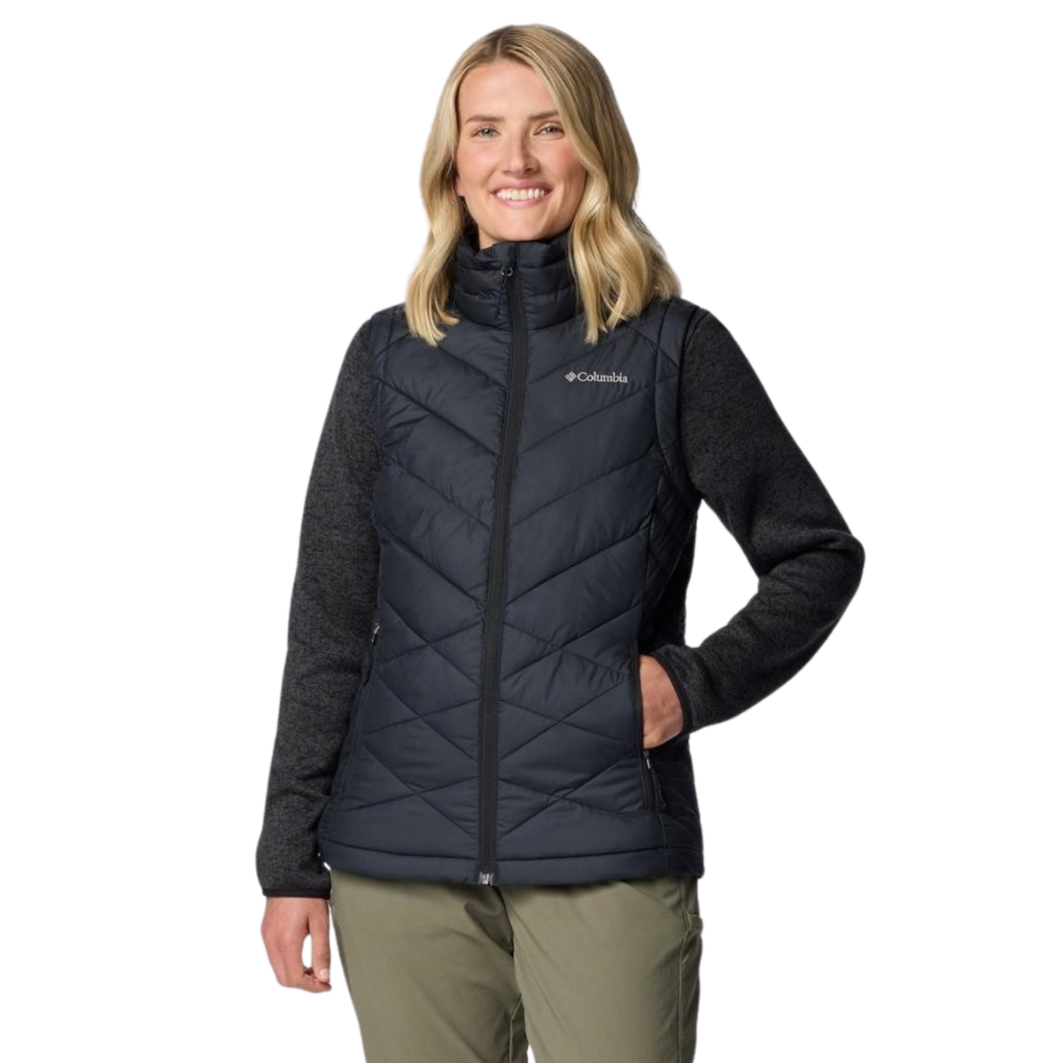 Columbia Women's Heavenly II Insulated Body Warmer (Black)