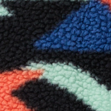 Load image into Gallery viewer, Columbia Women's Helvetia II Printed Cropped Half Snap Fleece Top (Compass Blue Reflections/Compass Blue)