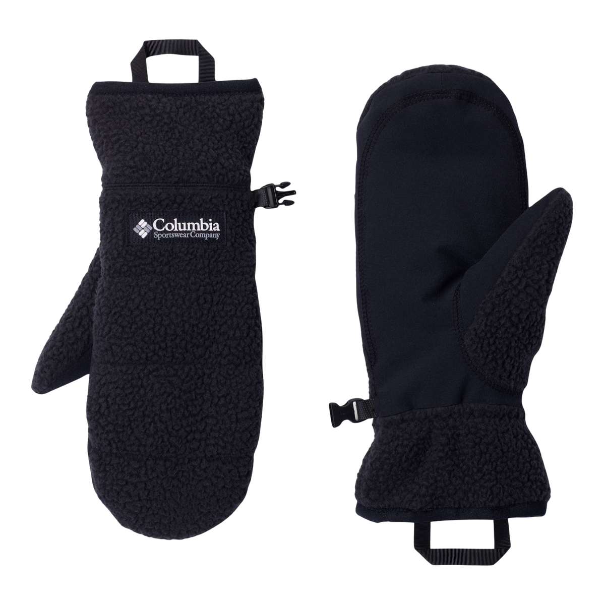 Columbia Women's Helvetia Sherpa Mittens Black 010 2175001
