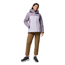 Load image into Gallery viewer, Columbia Women's Hikebound II 3-IN-1 Waterproof Insulated Jacket (Shale Purple/Lavender Pearl)