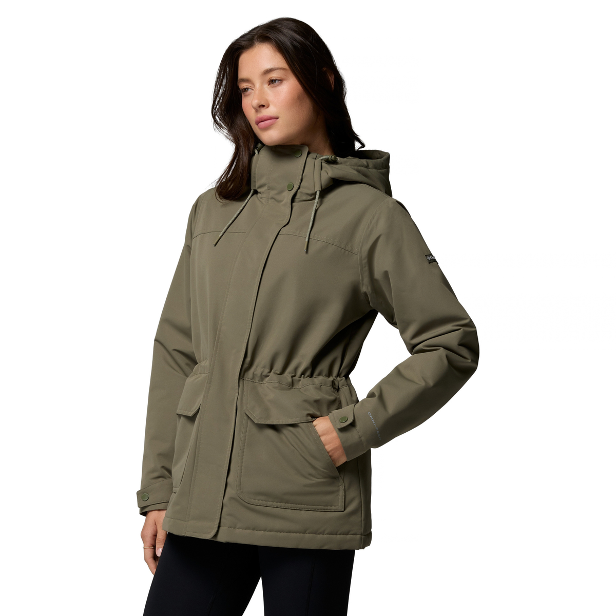 Columbia Women's Idyllwood Waterproof Insulated Jacket (Stone Green)