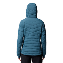 Load image into Gallery viewer, Columbia Women's Joy Peak II Hooded Insulated Jacket (Everblue)