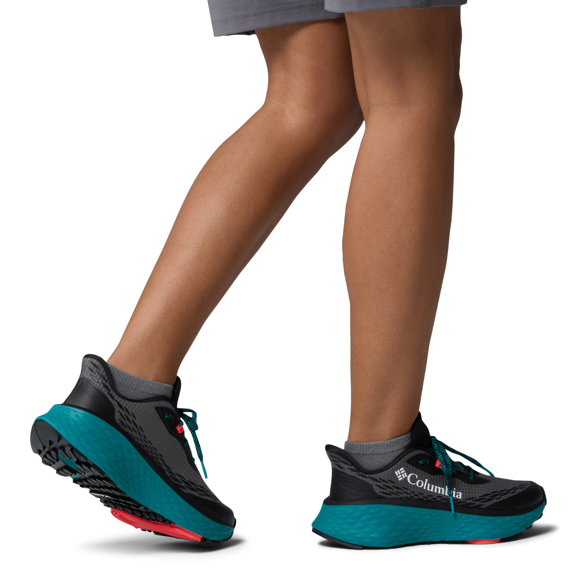 Columbia Women's Konos Trillium ATR Trail Shoes (City Grey/Teal Chloride)