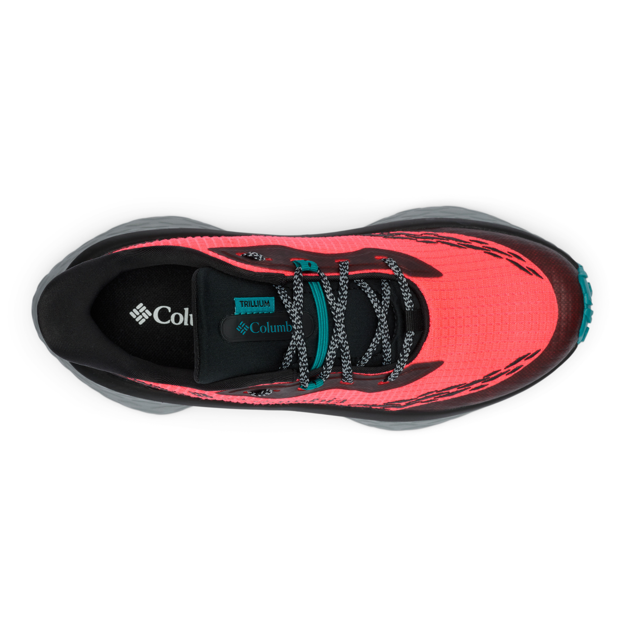 Columbia Women's Konos Trillium ATR Trail Shoes (Neon Sunrise/Teal Chloride)
