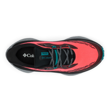 Load image into Gallery viewer, Columbia Women's Konos Trillium ATR Trail Shoes (Neon Sunrise/Teal Chloride)