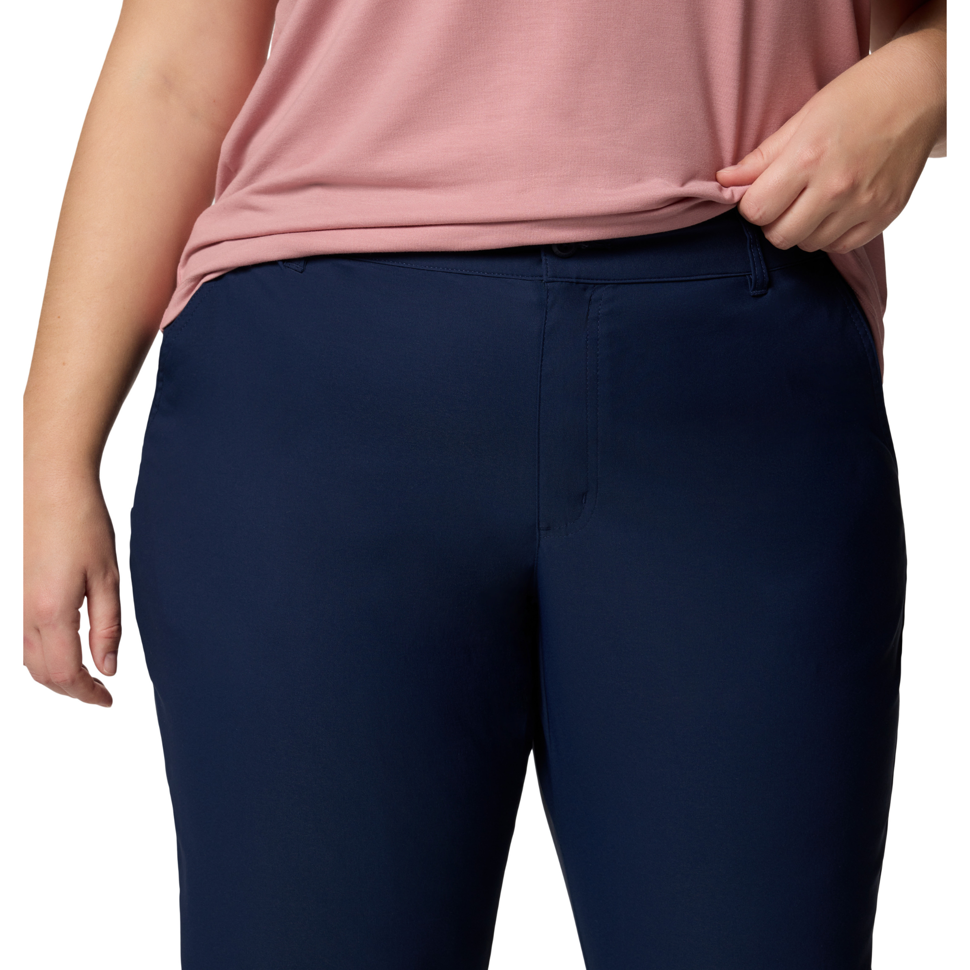 Columbia Women's Leslie Falls II UPF50 Capri Trousers (Collegiate Navy)