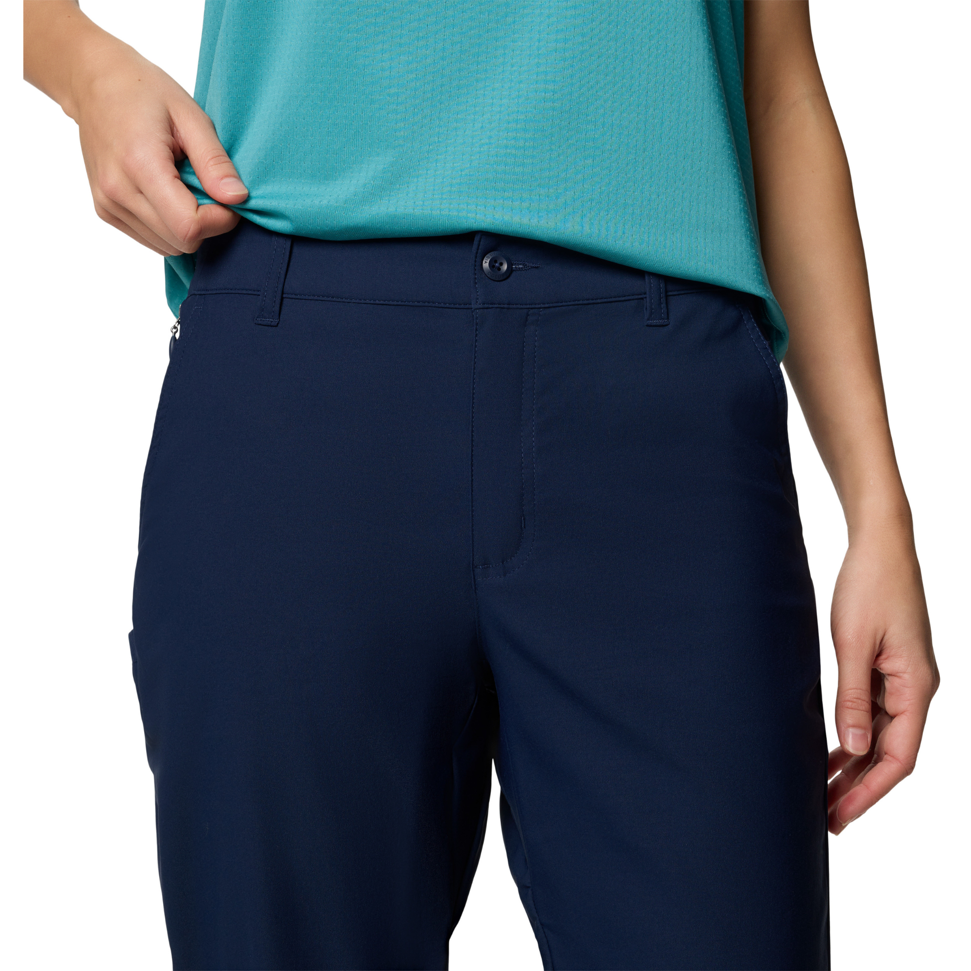 Columbia Women's Leslie Falls II UPF50 Capri Trousers (Collegiate Navy)