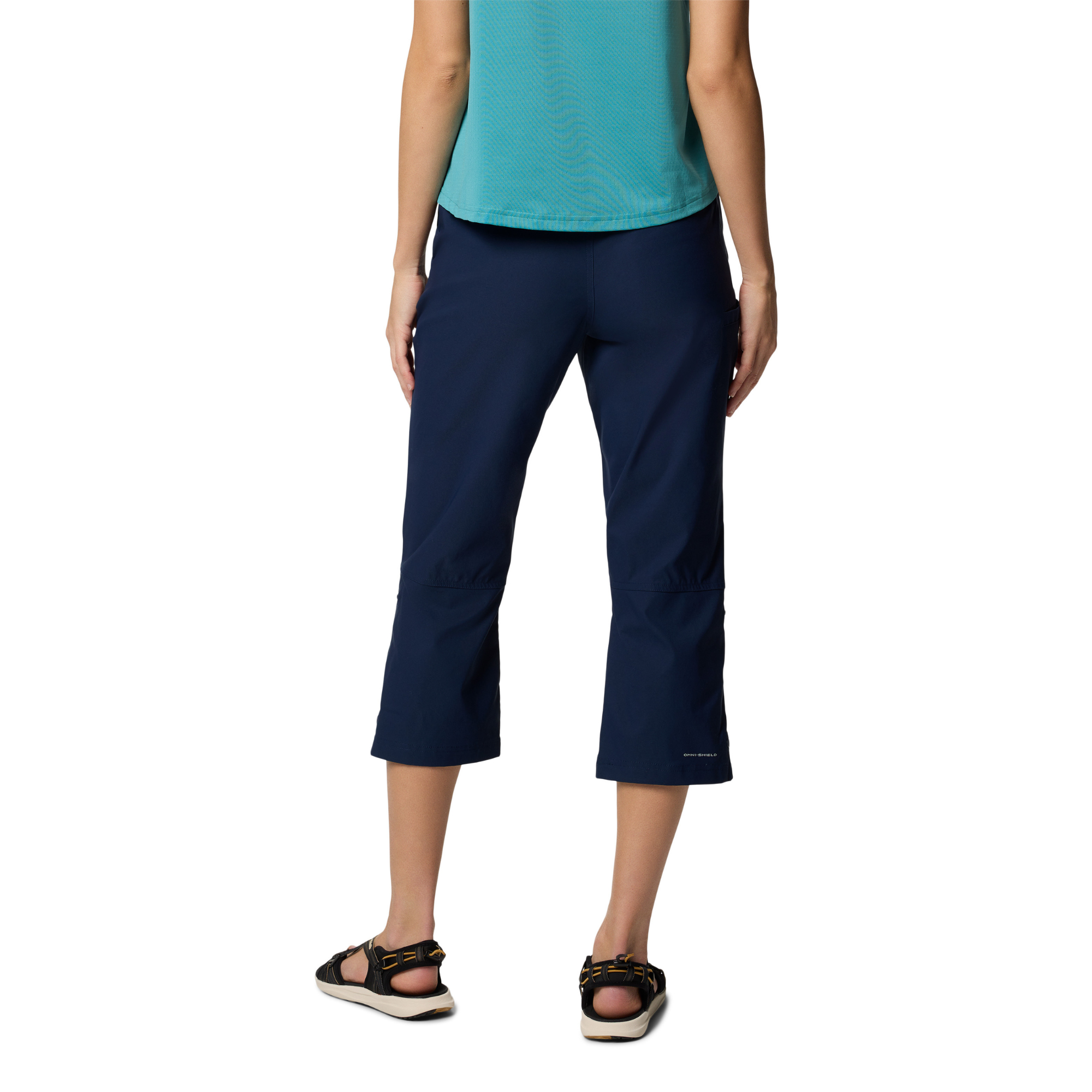 Columbia Women's Leslie Falls II UPF50 Capri Trousers (Collegiate Navy)