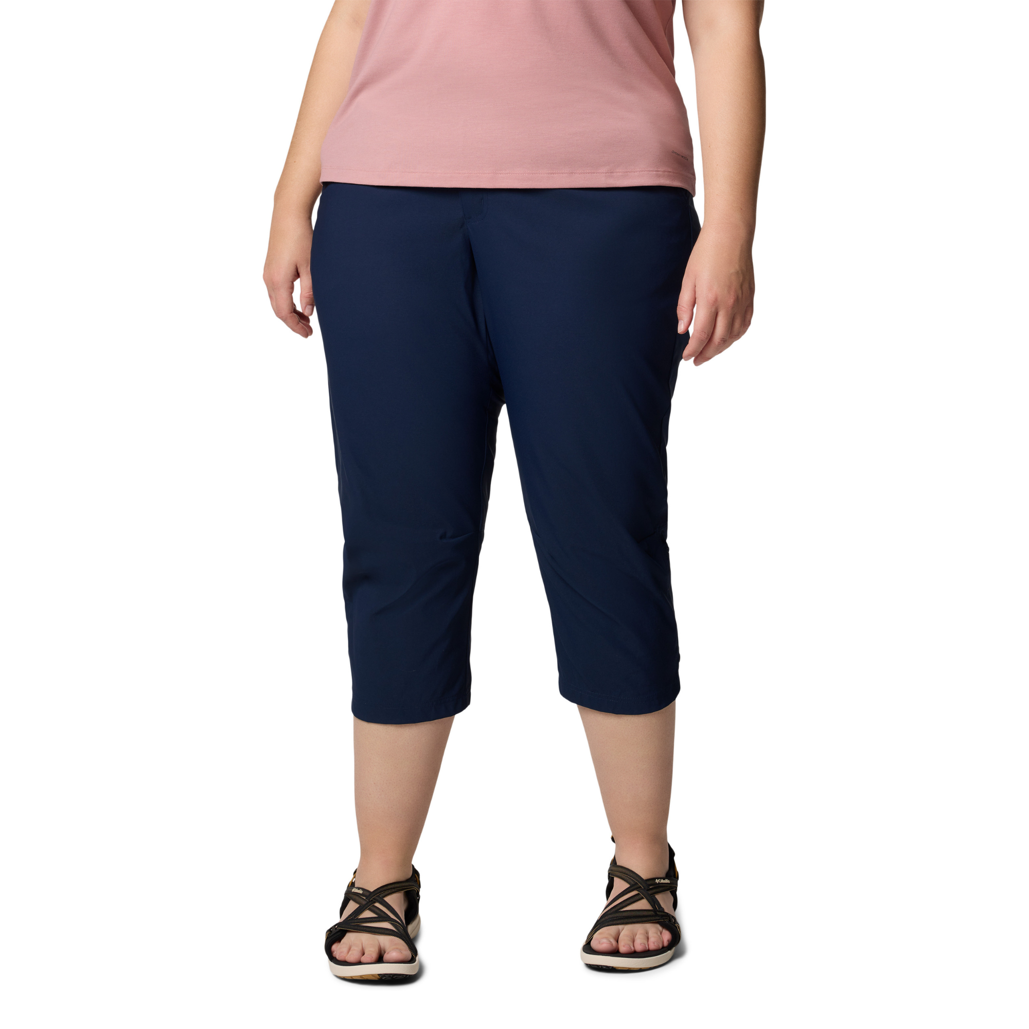 Columbia Women's Leslie Falls II UPF50 Capri Trousers (Collegiate Navy)