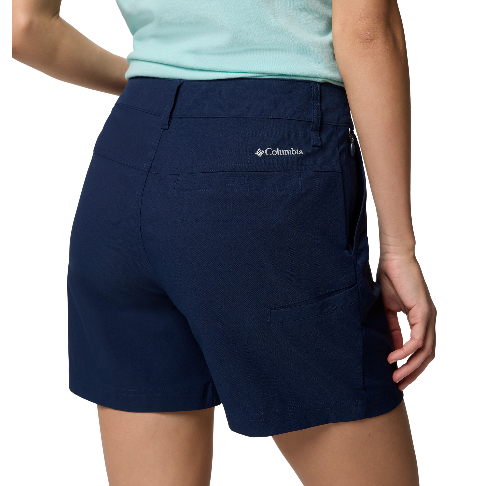 Columbia Women's Leslie Falls II Shorts (5in)(Collegiate Navy)