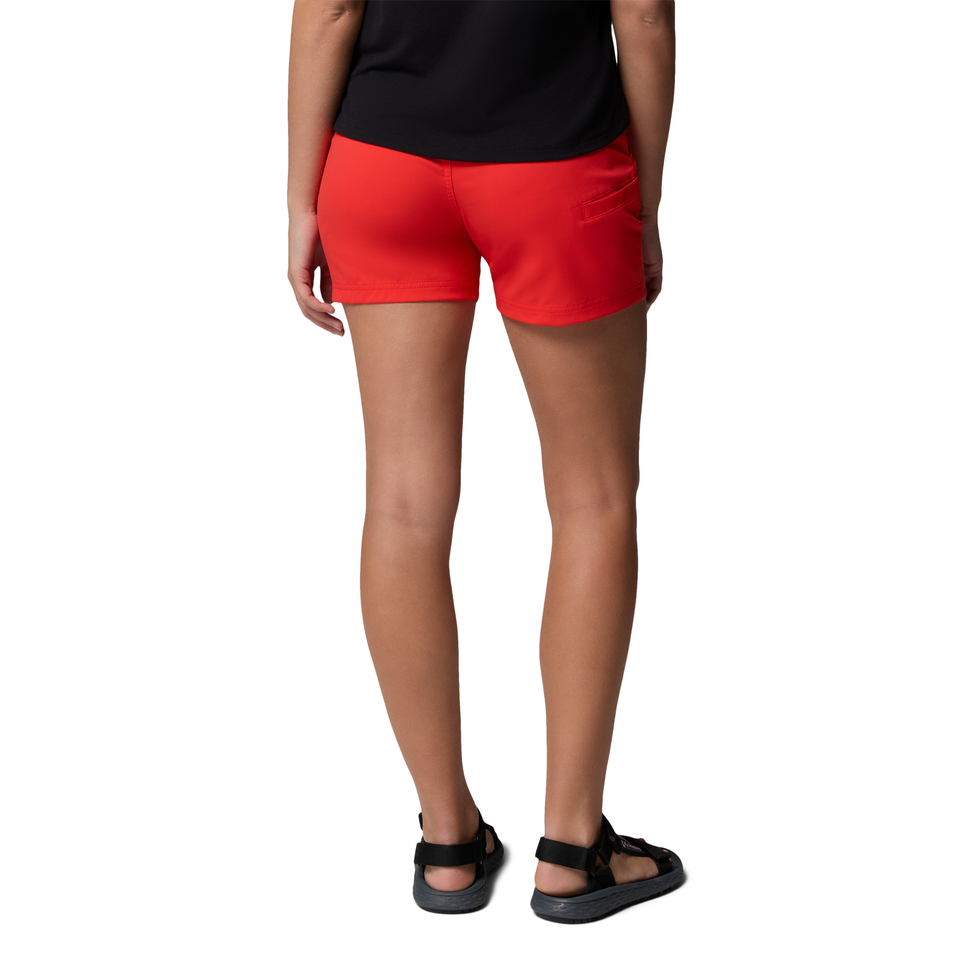 Columbia Women's Leslie Falls II UPF50 Shorts (Poppy Red)(5in)
