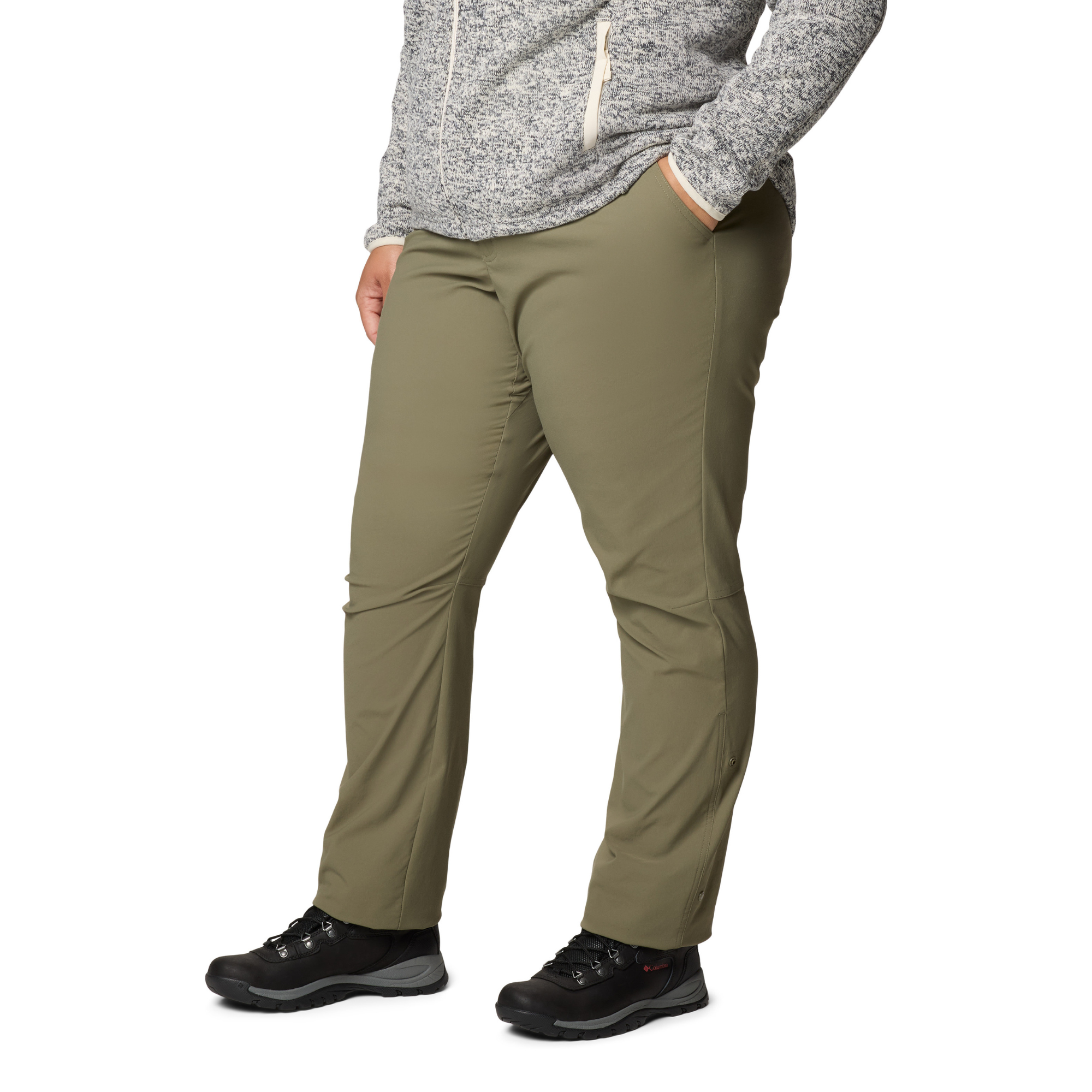 Columbia Women's Leslie Falls II Trousers (Stone Green)