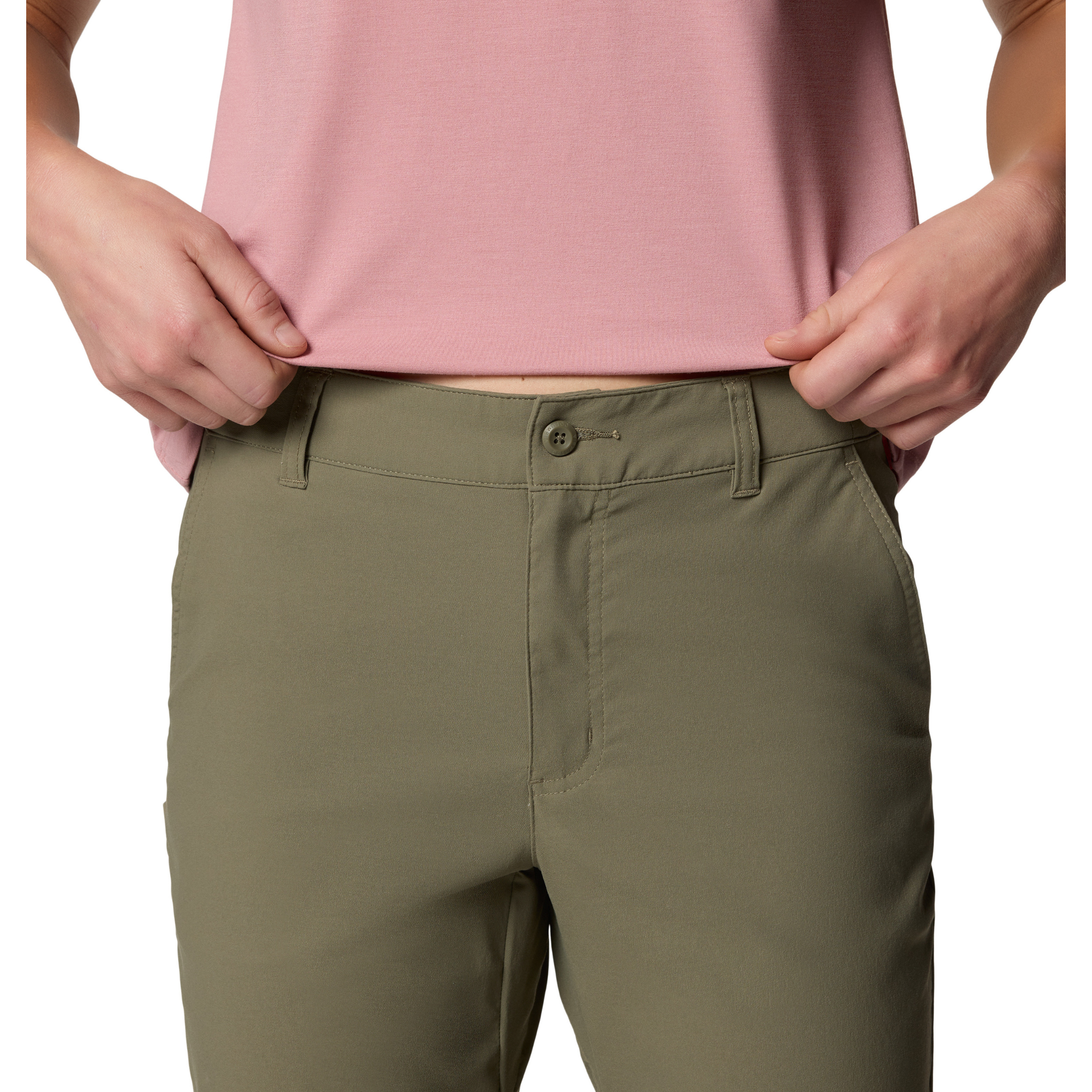 Columbia Women's Leslie Falls II UPF50 Capri Trousers (Stone Green)