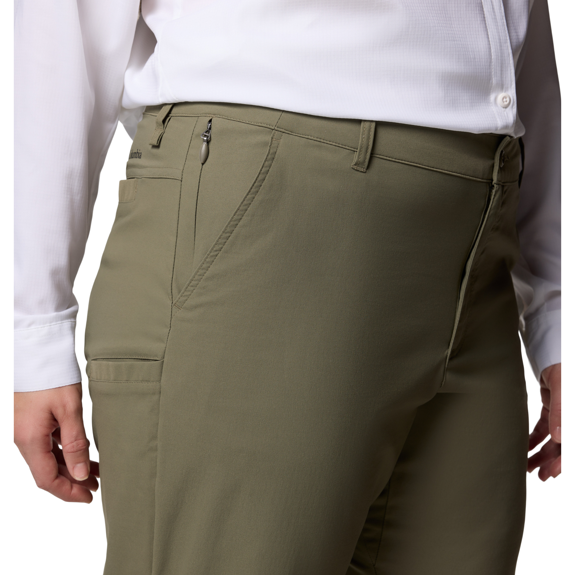 Columbia Women's Leslie Falls II UPF50 Capri Trousers (Stone Green)