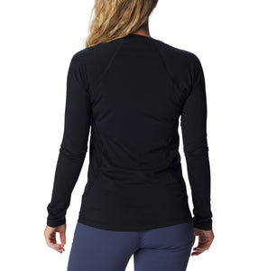 Columbia Women's Midweight Stretch Long Sleeve Baselayer Top (Black)