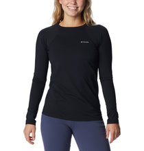 Load image into Gallery viewer, Columbia Women's Midweight Stretch Long Sleeve Baselayer Top (Black)