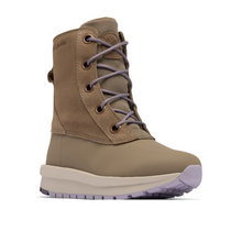 Load image into Gallery viewer, Columbia Women's Moritza Shield II Waterproof Insulated Boots (Wet Sand/Lavender Pearl)