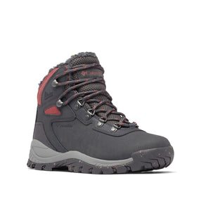 Columbia Women's Newton Ridge Omni-Heat Waterproof Insulated Boots (Dark Grey/Beet)