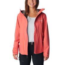 Load image into Gallery viewer, Columbia Women&#39;s Omni-Tech Ampli-Dry II Waterproof Shell Jacket (Juicy)
