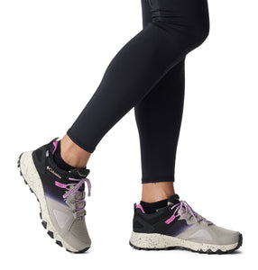 Columbia Women's Peakfreak Hera Outdry Trail Shoes (Flint Grey/Berry Patch)