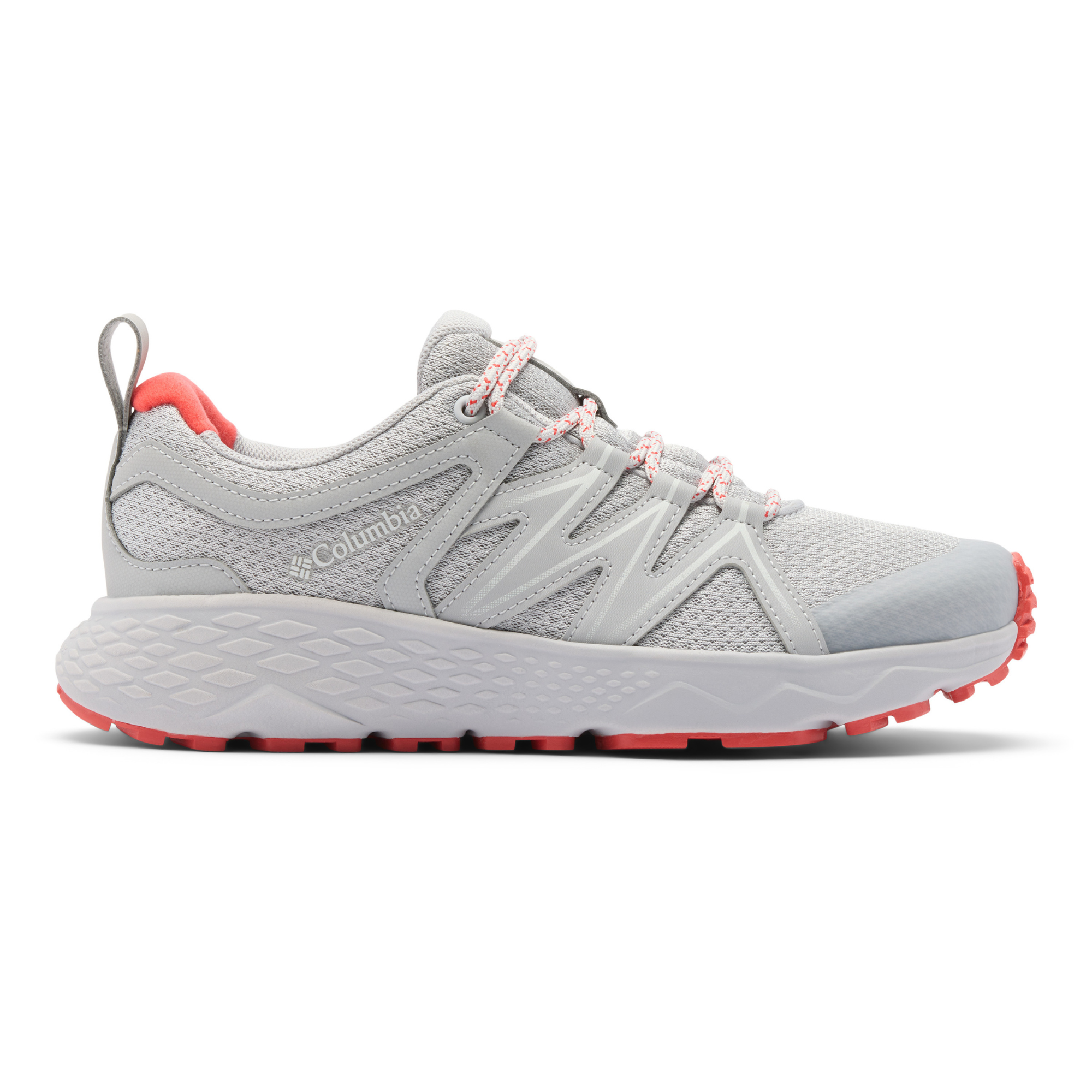 Columbia Women's Peakfreak Roam Trail Shoes (Slate Grey/Poppy Red)