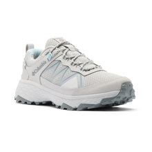 Load image into Gallery viewer, Columbia Women's Peakfreak Rush Outdry Waterproof Trail Shoes (Grey Ice/Marine Light)