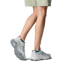 Load image into Gallery viewer, Columbia Women's Peakfreak Rush Outdry Waterproof Trail Shoes (Grey Ice/Marine Light)