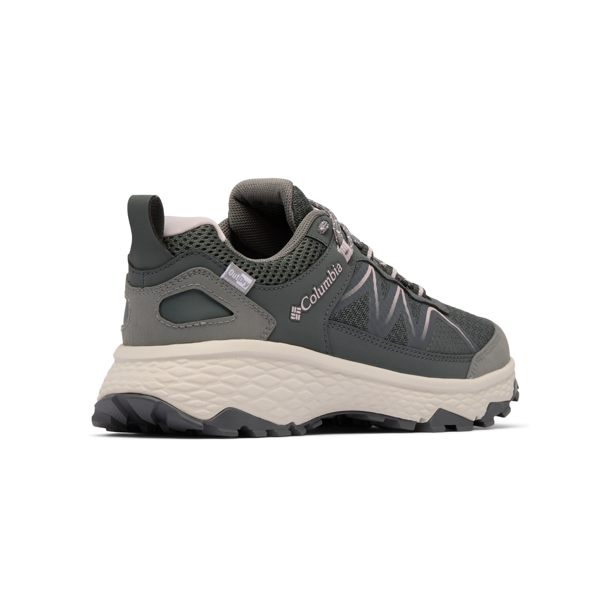 Columbia Women's Peakfreak Rush Outdry Waterproof Trail Shoes (Grill/Vapor)