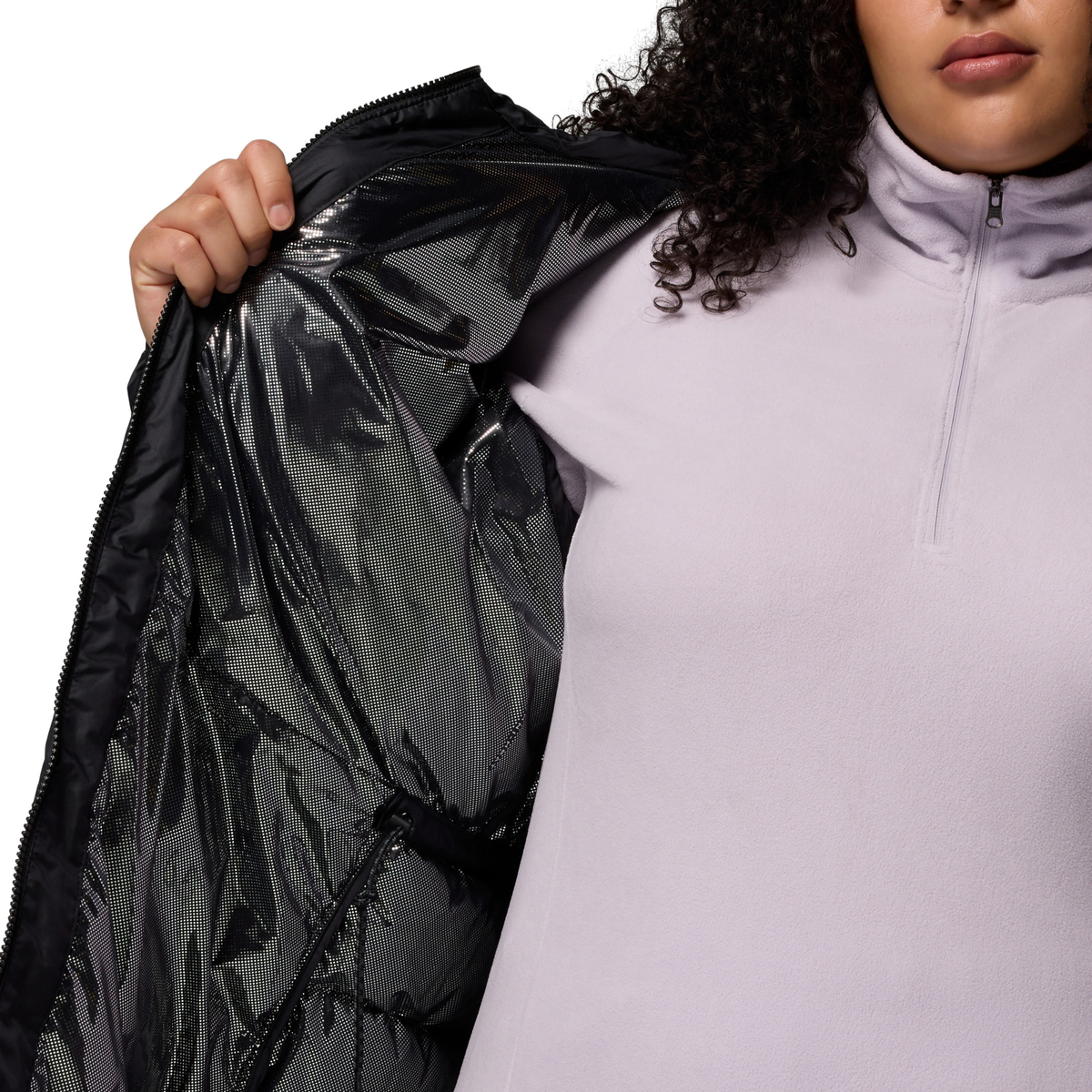 Columbia Women's Pike Lake III Long Hooded Insulated Parka (Black)