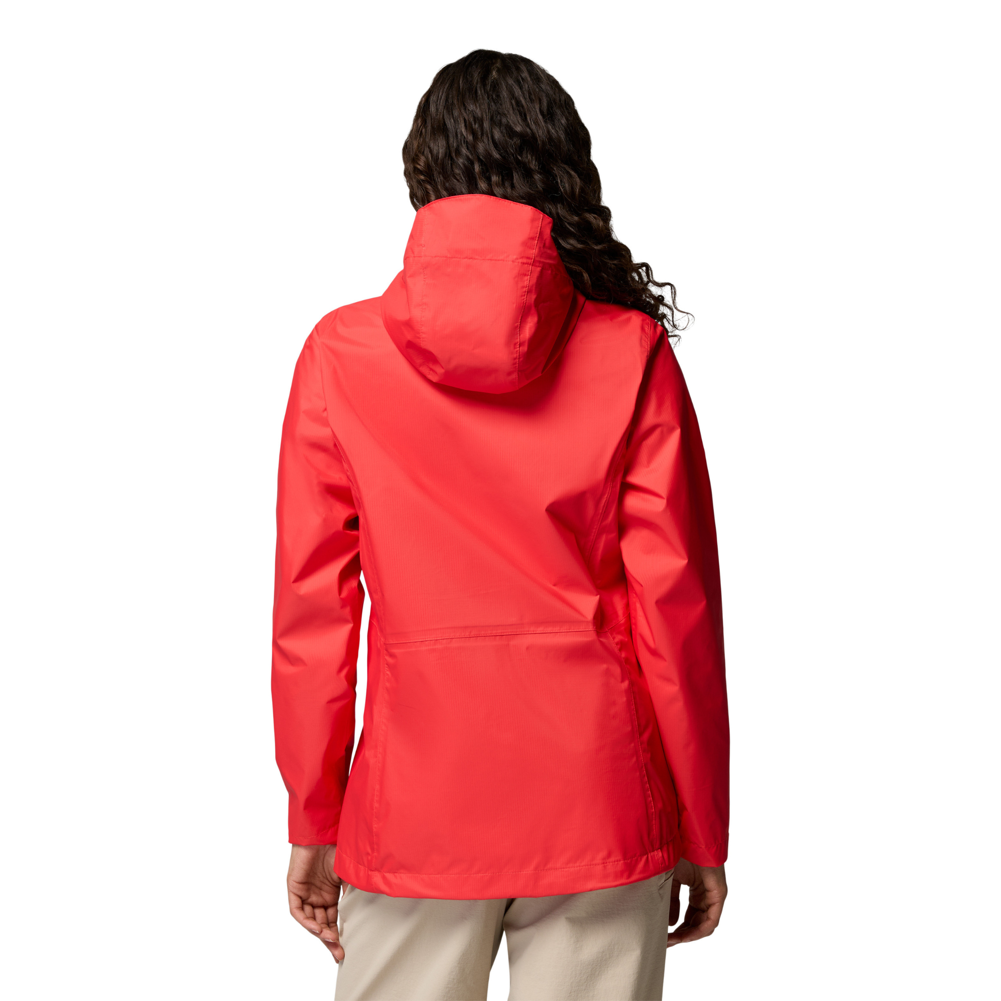 Columbia Women's Pouring Adventure III Waterproof Jacket (Poppy Red)